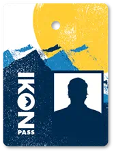 Ikon Pass season pass icon card stock